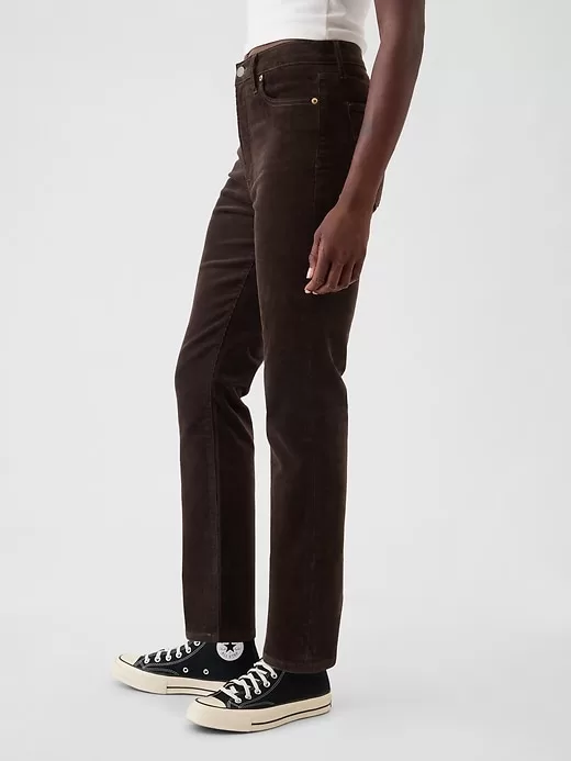 High Rise Corduroy Vintage Slim Pants High Rise Corduroy Vintage Slim Pants