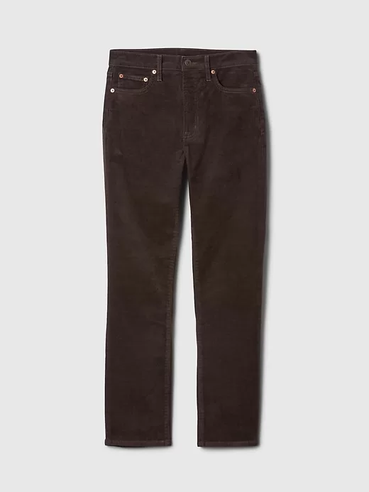 High Rise Corduroy Vintage Slim Pants High Rise Corduroy Vintage Slim Pants