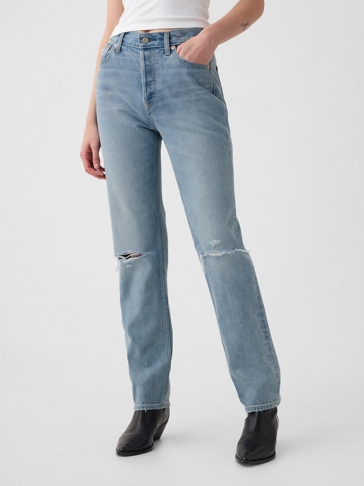 High Rise Rigid '90s Straight Jeans High Rise Rigid '90s Straight Jeans