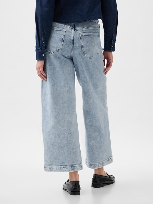 High Rise Stride Wide-Leg Ankle Jeans High Rise Stride Wide-Leg Ankle Jeans