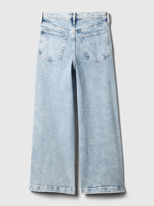 High Rise Stride Wide-Leg Ankle Jeans High Rise Stride Wide-Leg Ankle Jeans
