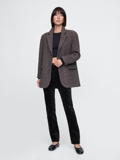 High Rise Velvet 3990s Straight Pants black 247x329 - High Rise Velvet '90s Straight Pants