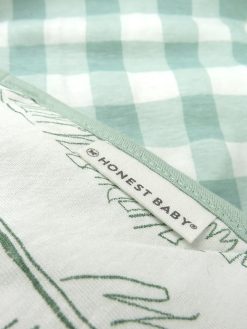 Honest Baby Clothing Organic Cotton Reversible Baby Blanket