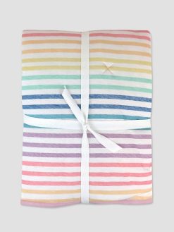 Honest Baby Clothing Organic Cotton Reversible Baby Blanket