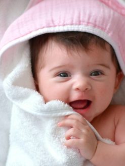 Honest Baby Clothing Two Pack Organic Cotton Hooded Towels