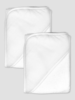 Honest Baby Clothing Two Pack Organic Cotton Hooded Towels