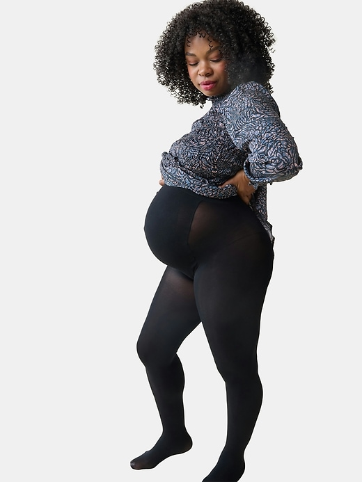 Ingrid and Isabel 2 Pack Opaque Maternity Tight Ingrid and Isabel 2 Pack Opaque Maternity Tight