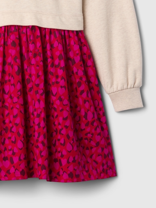 Kids 2-in-1 Vintage Soft Sweatshirt Dress Kids 2-in-1 Vintage Soft Sweatshirt Dress