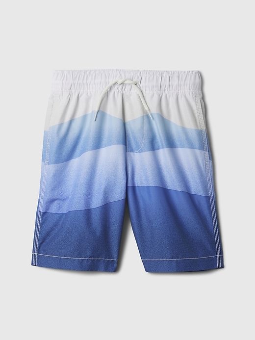 Kids 6" Recycled Printed Swim Trunks Kids 6" Recycled Printed Swim Trunks