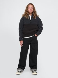 Kids ’90s Loose Cozy-Lined Jeans