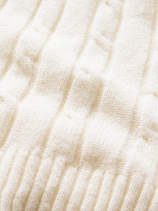 Kids CashSoft Cable-Knit Sweater Hoodie Kids CashSoft Cable-Knit Sweater Hoodie