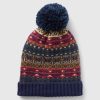 Kids CashSoft Fair Isle Pom Beanie