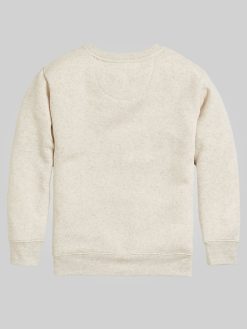 Kids Dr Seuss the Grinch Christmas Tree Crew Fleece Graphic Sweatshirt