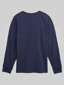 Kids Frozen Olaf and Snowflakes Long Sleeve Graphic Tee