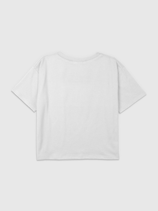 Kids Georgia Peaches Graphic Boxy Crop Tee Kids Georgia Peaches Graphic Boxy Crop Tee