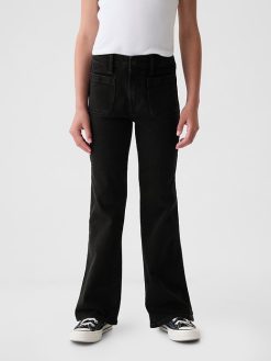 Kids High Rise '70s Flare Jeans