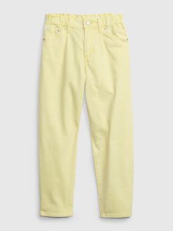 Kids High-Rise Barrel Jeans