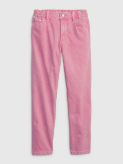 Kids High-Rise Barrel Jeans