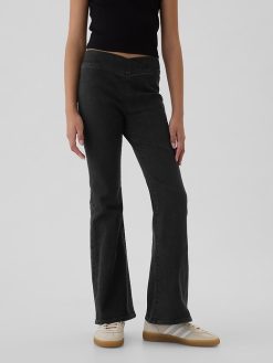 Kids High Rise Crossover ’70s Flare Jeans