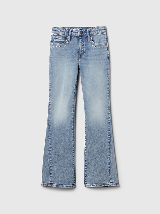 Kids High Rise Studded ’70s Flare Jeans Kids High Rise Studded ’70s Flare Jeans