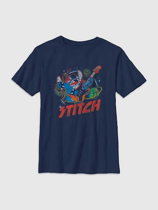 Kids Lilo and Stitch Rock and Roll Graphic Tee Kids Lilo and Stitch Rock and Roll Graphic Tee