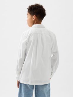 Kids Linen-Cotton Oxford Shirt