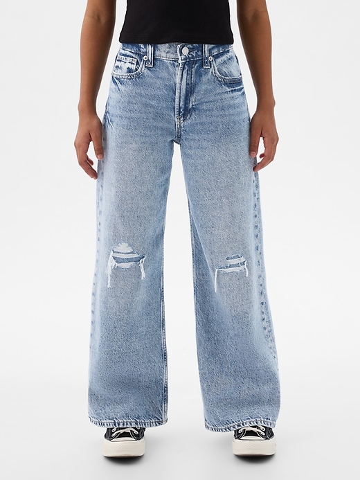 Kids Low Rise Stride Wide-Leg Jeans Kids Low Rise Stride Wide-Leg Jeans