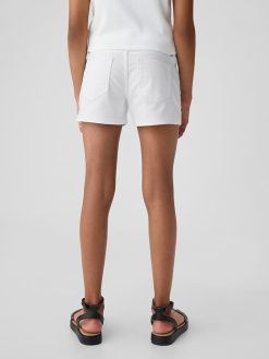 Kids Low Rise Y2K Denim Shortie Shorts