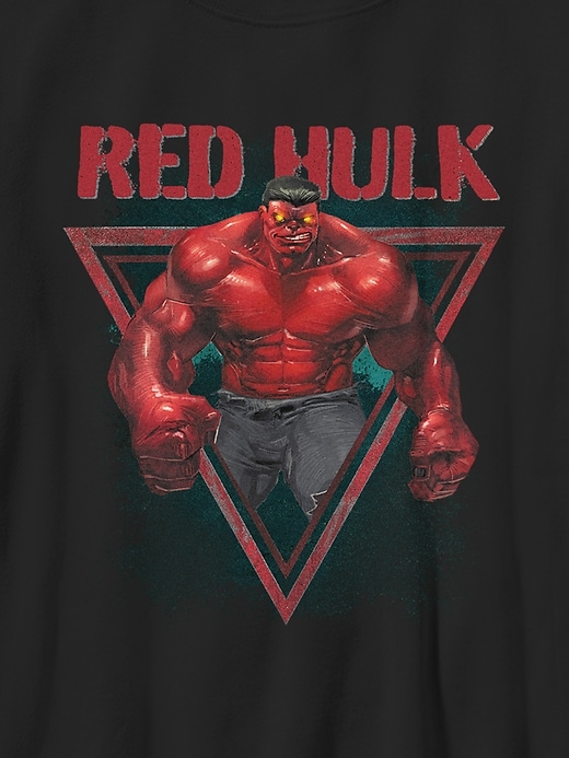 Kids Marvel Red Hulk Thaddeus Ross Graphic T-Shirt Kids Marvel Red Hulk Thaddeus Ross Graphic T-Shirt
