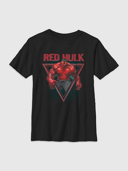 Kids Marvel Red Hulk Thaddeus Ross Graphic T-Shirt Kids Marvel Red Hulk Thaddeus Ross Graphic T-Shirt