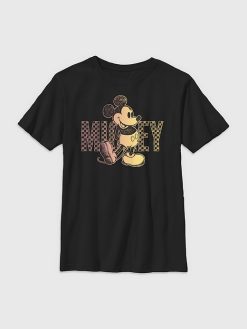 Kids Mickey Mouse and Friends Sketch Checker Tee