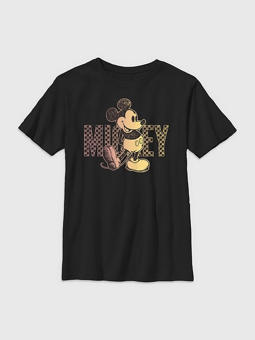 Kids Mickey Mouse and Friends Sketch Checker Tee Kids Mickey Mouse and Friends Sketch Checker Tee