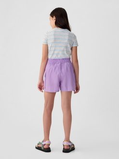 Kids Mid Rise Cargo Shorts