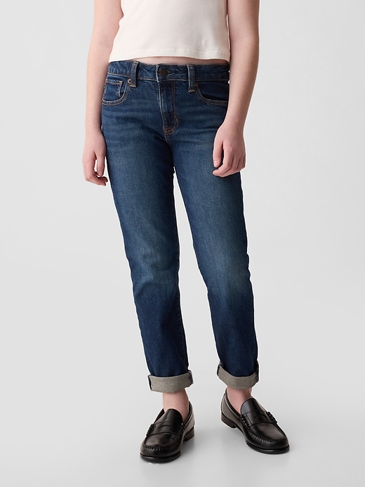 Kids Mid Rise Girlfriend Jeans Kids Mid Rise Girlfriend Jeans