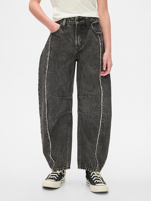 Kids Mid Rise Horseshoe Jeans Kids Mid Rise Horseshoe Jeans