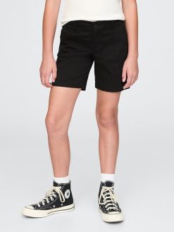 Kids Mid Rise Uniform Bermuda Shorts
