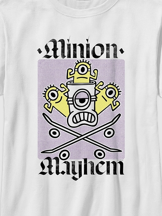 Kids Minions Skater Graphic Tee Kids Minions Skater Graphic Tee