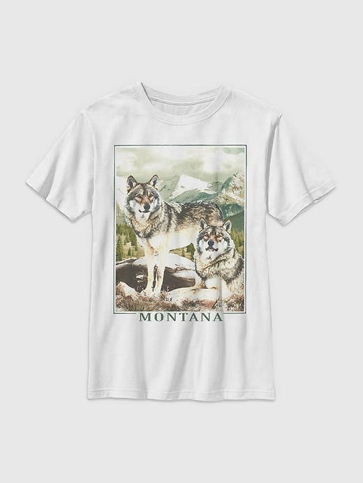 Kids Montana Wolves Graphic Tee Kids Montana Wolves Graphic Tee