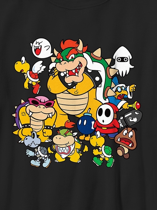 Kids Nintendo Bowser Group Graphic Tee Kids Nintendo Bowser Group Graphic Tee