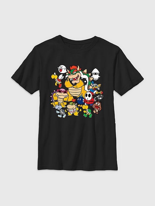 Kids Nintendo Bowser Group Graphic Tee Kids Nintendo Bowser Group Graphic Tee