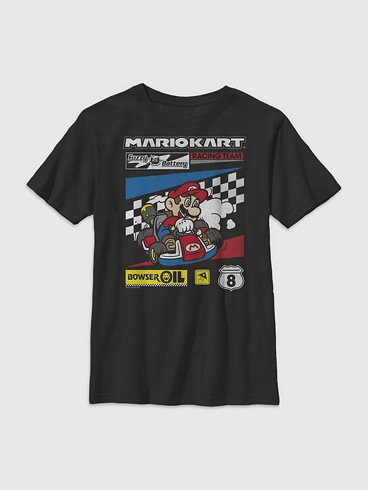 Kids Nintendo Mario Kart Racing Team Graphic Tee Kids Nintendo Mario Kart Racing Team Graphic Tee