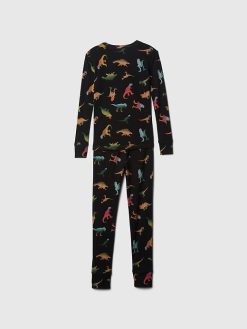 Kids Organic Brushed Cotton PJ Set