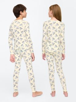 Kids Organic Brushed Cotton PJ Set hannukah 1 247x329 - Kids Organic Brushed Cotton PJ Set