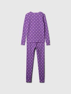 Kids Organic Brushed Cotton PJ Set