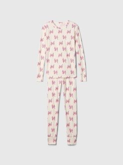 Kids Organic Brushed Cotton PJ Set
