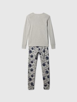 Kids Organic Brushed Cotton PJ Set