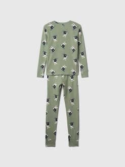 Kids Organic Brushed Cotton PJ Set