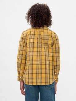 Kids Organic Cotton Poplin Shirt