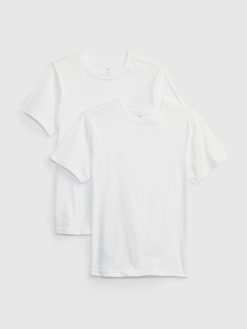 Kids Organic Cotton Undershirt (2-Pack)