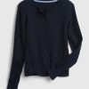 Kids Organic Cotton Uniform Cardigan